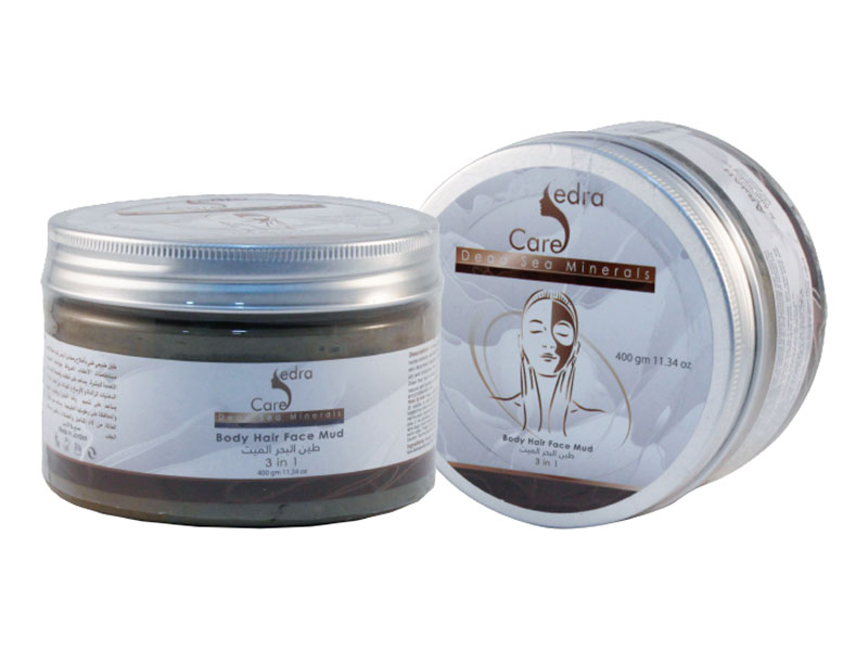 Body Hair Face Mud 3 in 1 (Jar)